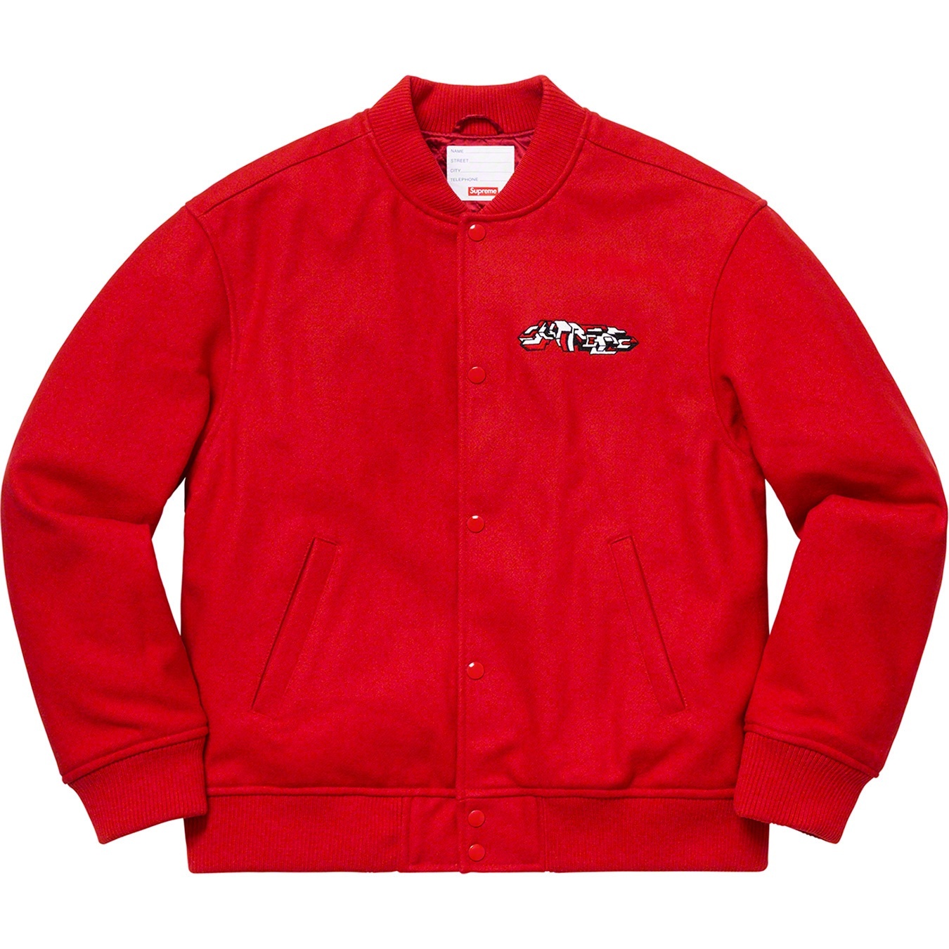 Delta Logo Varsity Jacket view 12